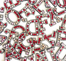 Load image into Gallery viewer, Handmade Crystal Rhinestone Letters
