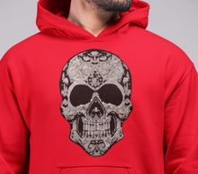 Load image into Gallery viewer, Skull  Rhinestone T-Shirt in Black &amp; Silver
