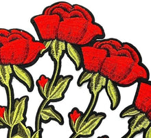 Load image into Gallery viewer, XL Flower Rose Applique Patch
