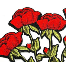 Load image into Gallery viewer, XL Flower Rose Applique Patch
