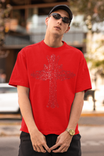 Load image into Gallery viewer, XL Rhinestone Crystal Hotfix Celtic Cross Diamante Iron On Transfer
