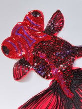 Load image into Gallery viewer, Sequin and Lace Koi Fish Applique Patch
