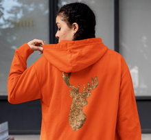 Load image into Gallery viewer, Gold Sequin Deer Applique Patch
