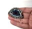 Load image into Gallery viewer, Evil Eye Blue  Crystal Embellished Appliqué Patches
